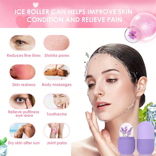 Face Glow Ice Roller – Refreshing Skincare for All Skin Types ❄️✨